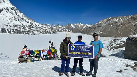 Annapurna Circuit Trek: Eighteen Days - Winter Tours