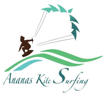 Ananas kitesurfing