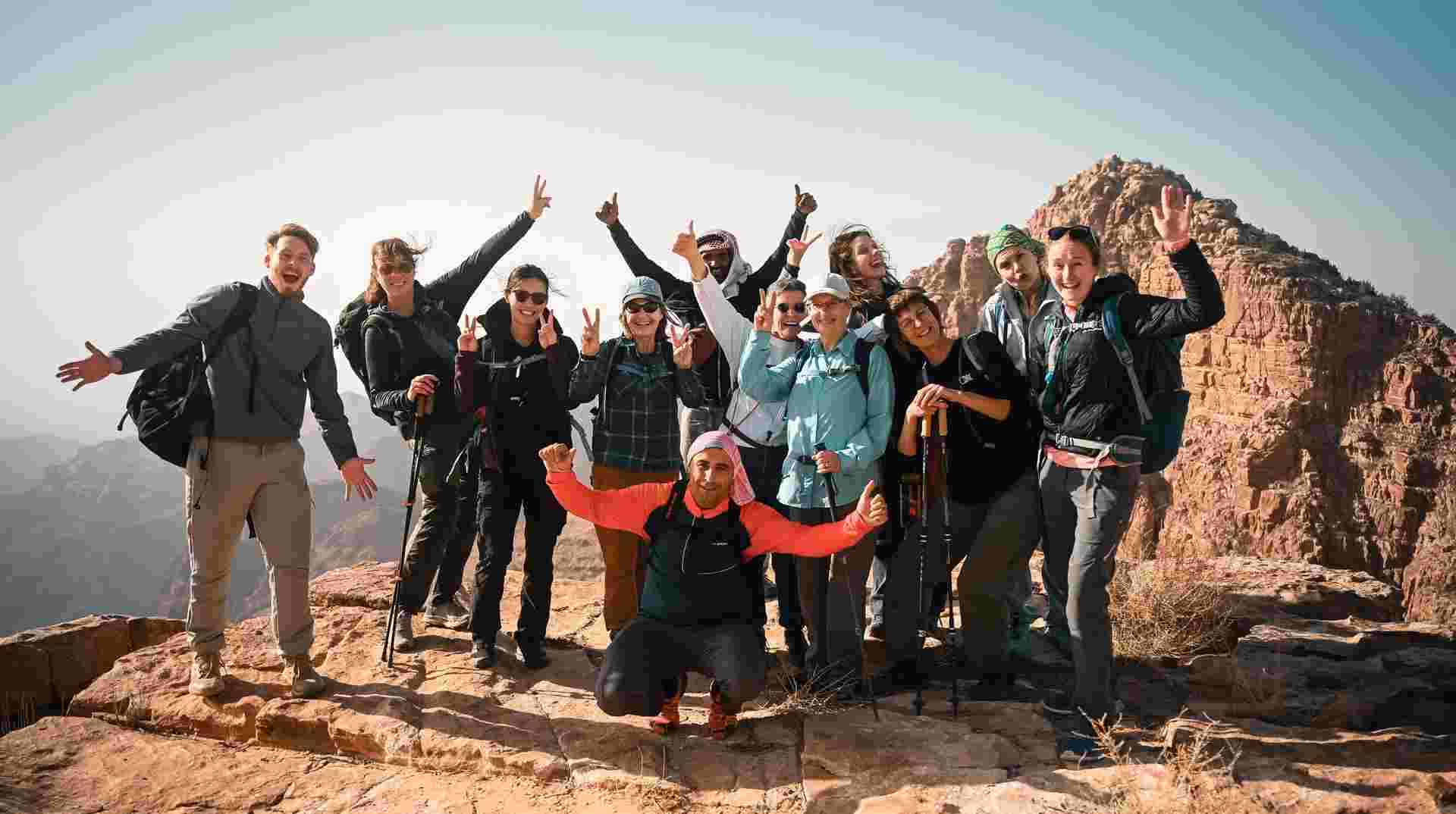 Dana to Petra Trek + Wadi Rum & The Dead Sea