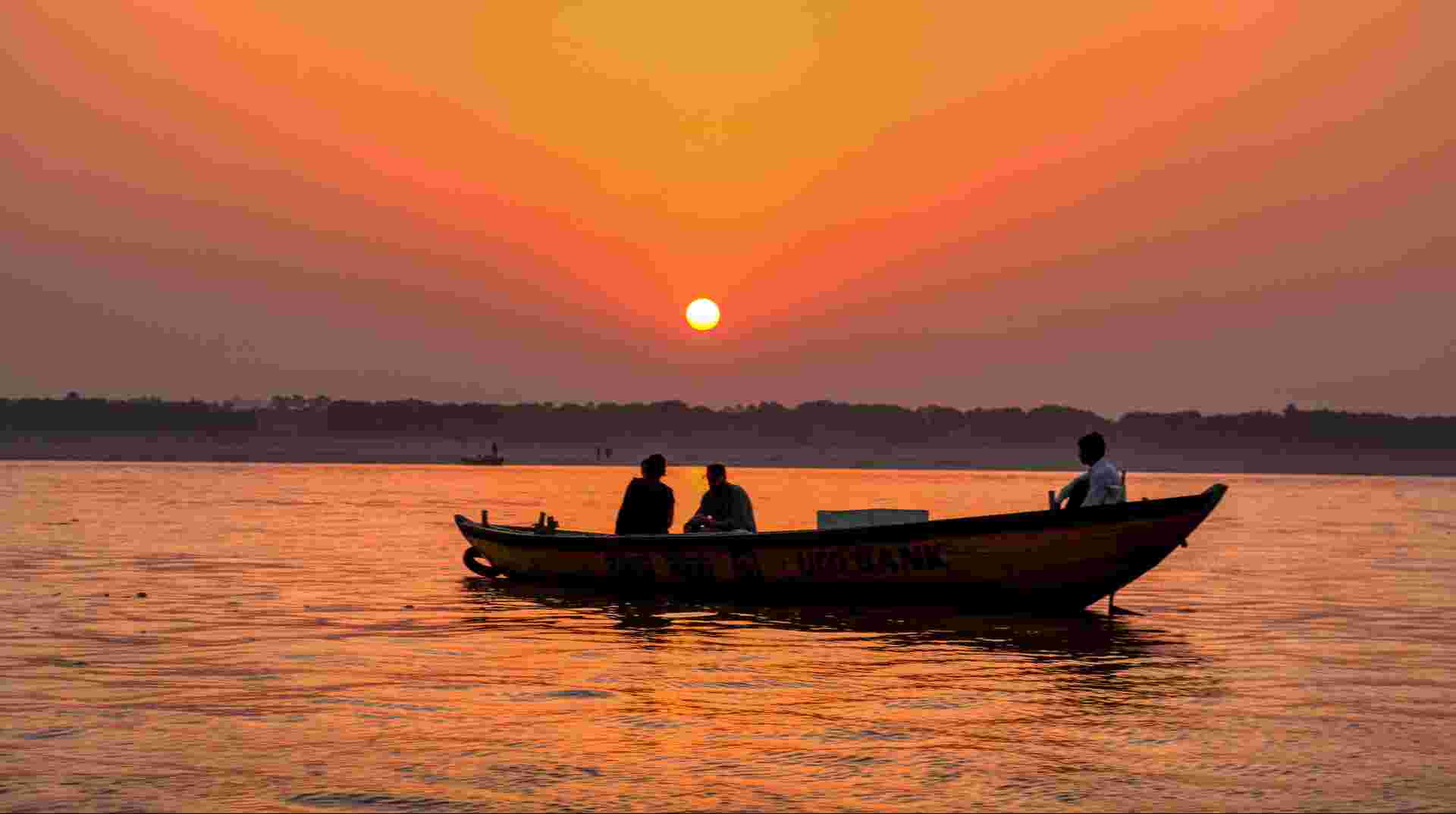 Sunrise Boat Cruise on the River Ganges