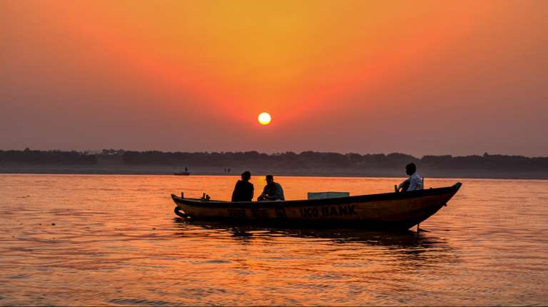 Sunrise Boat Cruise on the River Ganges trip - alternative tour available