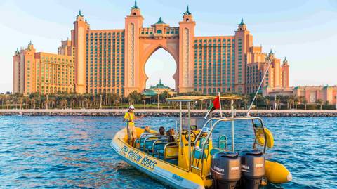 75 Min - The Atlantis Sightseeing Boat Tour Dubai Marina