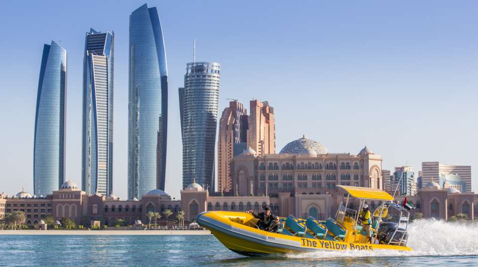 Corniche Sightseeing Boat Tour - The Yellow Boats - UAE - Image 1