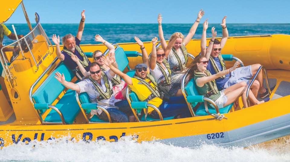 45- Min Atlantis Blast Speedboat Tour - The Yellow Boats - UAE - Image 6