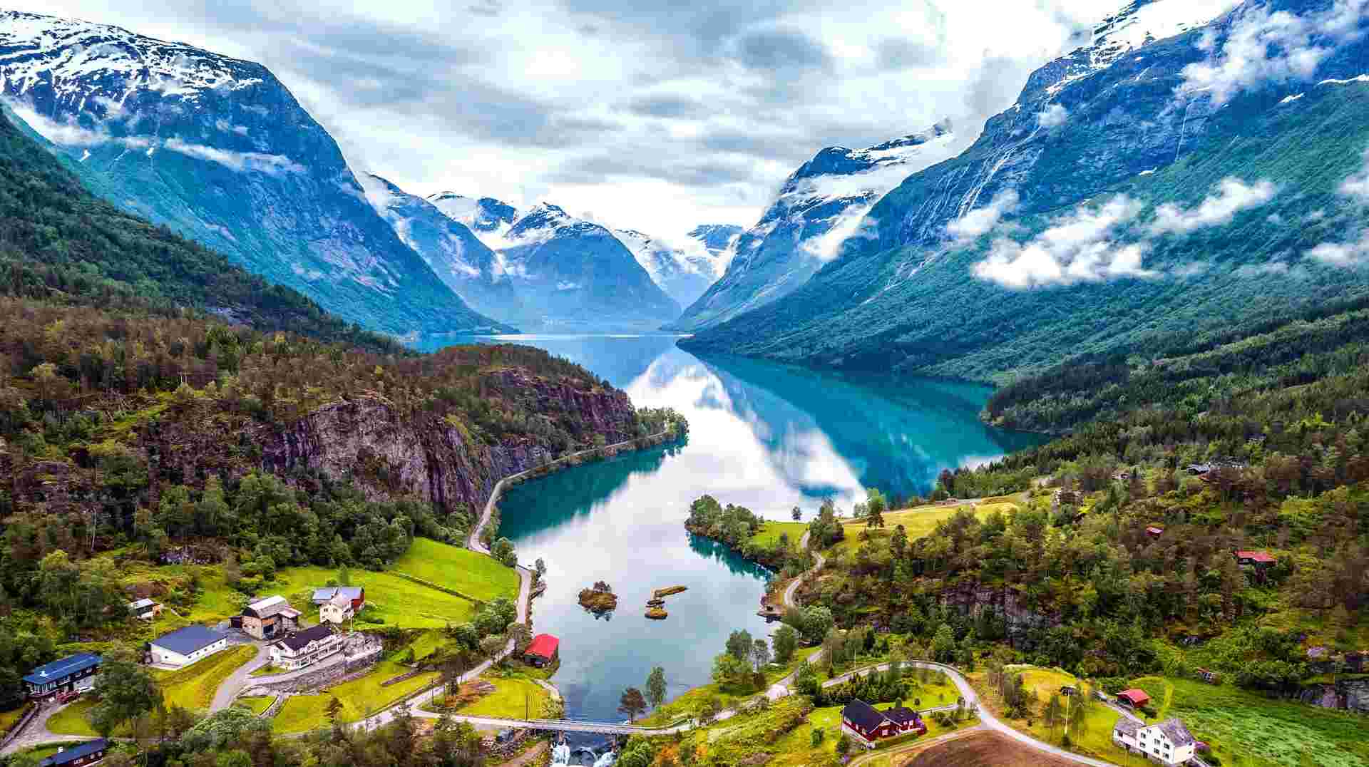 Scenic Scandinavia and its Fjords