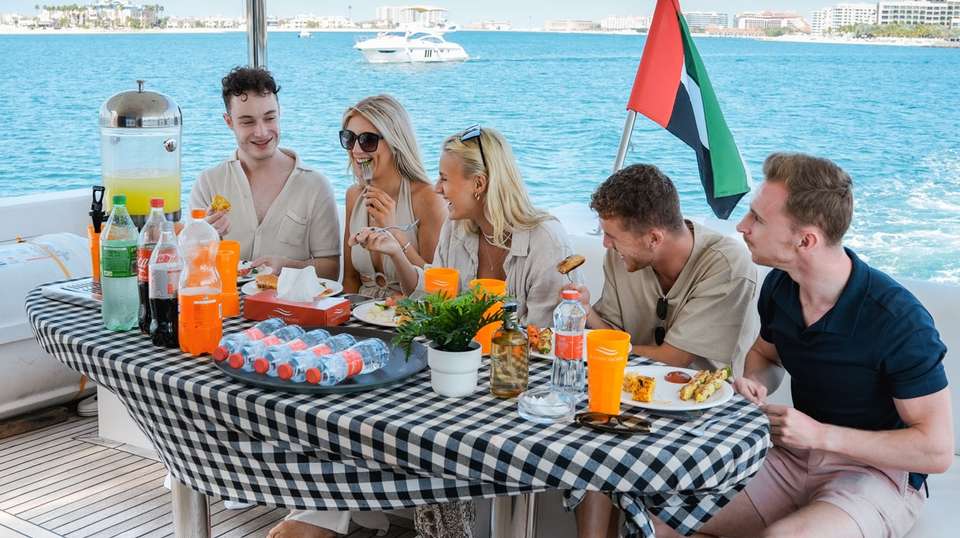 Dubai Marina: Yacht Tour with Breakfast or BBQ - Xclusive Yachts - UAE - Image 5