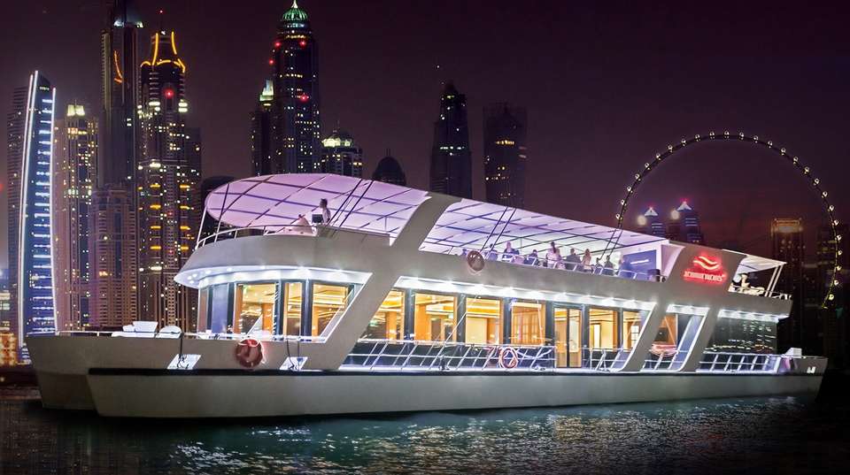 Dubai: Marina Dinner Cruise with Drinks & Live Music - Xclusive Yachts - UAE - Image 1