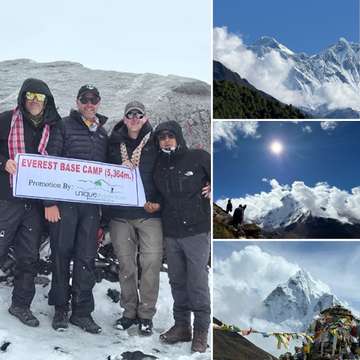 Review image by Steve Brooks for the trip title: 10 Day Everest Base Camp Trek with Chopper Return