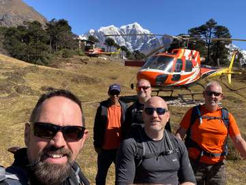 Review image by Edward Philip Worsley for the trip title: 10 Day Everest Base Camp Trek with Chopper Return