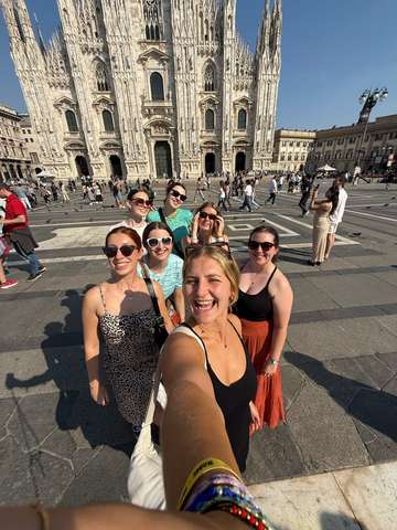 Review image by Leah Cliff for the trip title: Europe by Rail Budapest to Milan