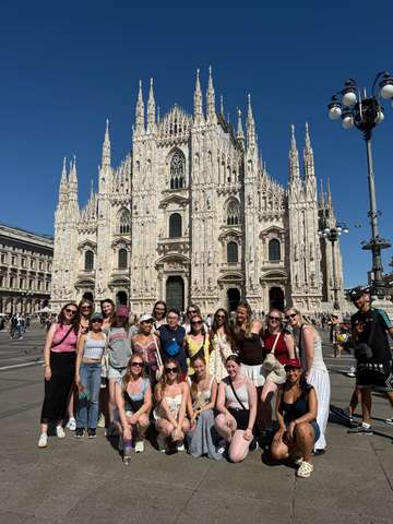 Review image by Charlotte Bull for the trip title: Europe by Rail Budapest to Milan