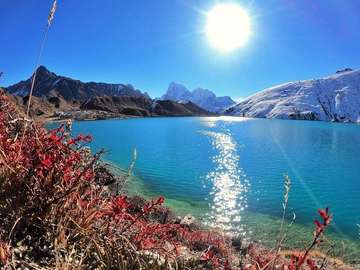 Review image by Pujiles Tari for the trip title: Gokyo Valley Trek & Kathmandu City Tour (15 Days)