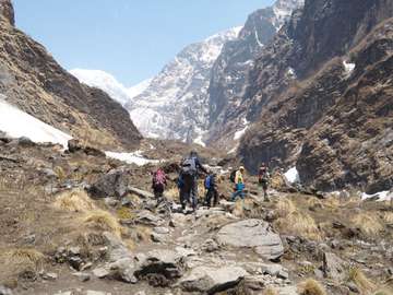 Review image by Jutharat Sitticharoenporn for the trip title: 12 Days Annapurna Base Camp Trek via Poon Hill Sunrise