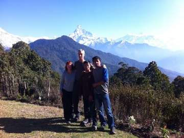 Review image by Sue Gibson for the trip title: Annapurna Base Camp trek