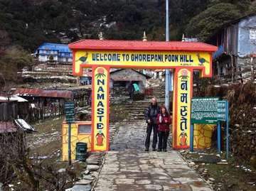 Review image by Sue Gibson for the trip title: Annapurna Base Camp trek