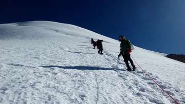 Review image by Steve Smith for the trip title: Island Peak Climbing Trek