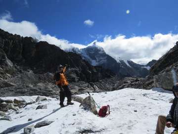 Review image by Ajay Agarwal for the trip title: Gokyo Lake and Everest Base Camp + Cho La Pass