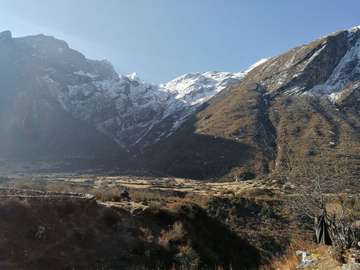 Review image by Roopin Patel for the trip title: Langtang Valley View Trekking