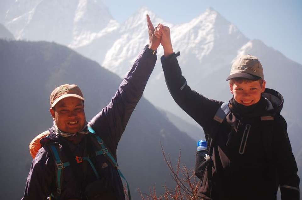 family trek to everest base camp