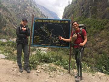 Review image by Ari Eisen for the trip title: Annapurna Circuit Trek