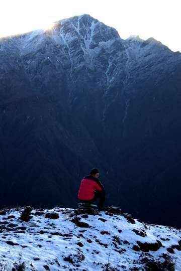 Review image by Paul Harris for the trip title: Mardi Himal trekking