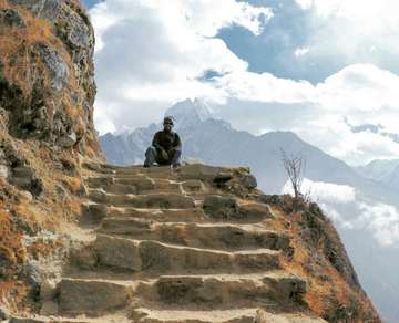 Review image by Abdul Muhsin  Hussain for the trip title: Gokyo Cho-la pass Everest Base Camp Trek.