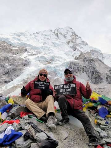 Review image by Maxime Antoine for the trip title: Island Peak Climbing + Everest 3 High Passes Trek