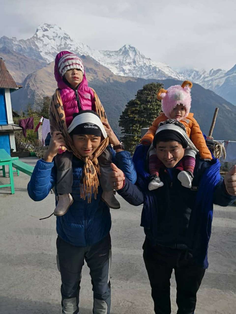 2nd trip to Poon Hill with family