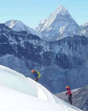 Review image by Mike for the trip title: Island Peak Climb with Everest Base Camp Trek