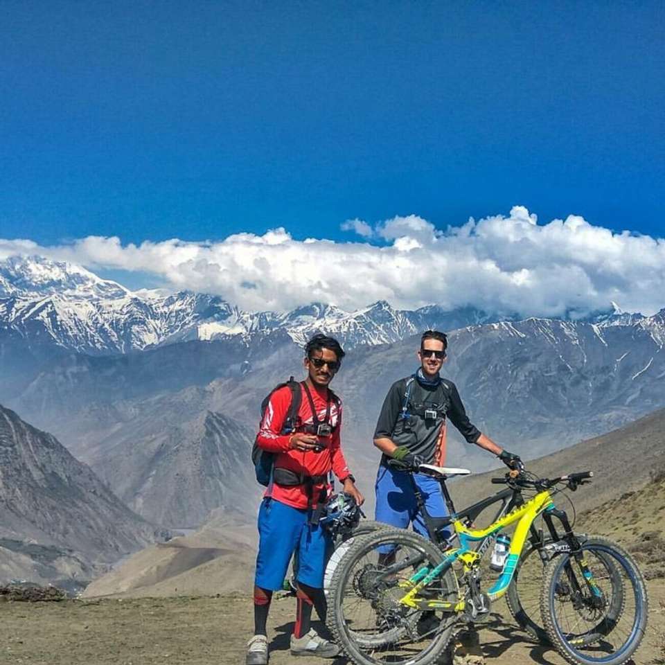 Jomsom riding in April