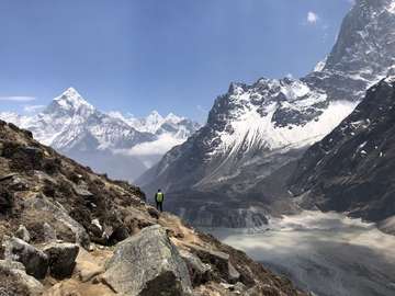 Review image by David Ge for the trip title: Everest Base Camp Trek