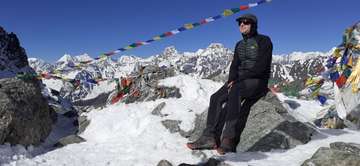 Review image by Peter Vlietinck for the trip title: Gokyo + Cho La Pass Trekking Adventure
