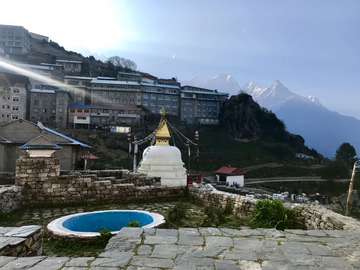 Review image by Danielle Patterson Patterson for the trip title: Gokyo Lakes and Gokyo Ri Trek