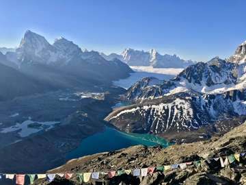 Review image by Danielle Patterson Patterson for the trip title: Gokyo Lakes and Gokyo Ri Trek