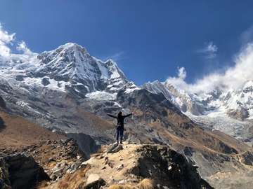 Review image by Talida Serif for the trip title: Annapurna Base Camp Trek
