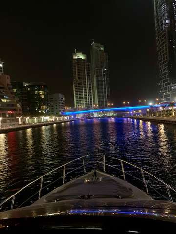 Review image by Lori for the trip title: Dubai Canal Dinner Cruise