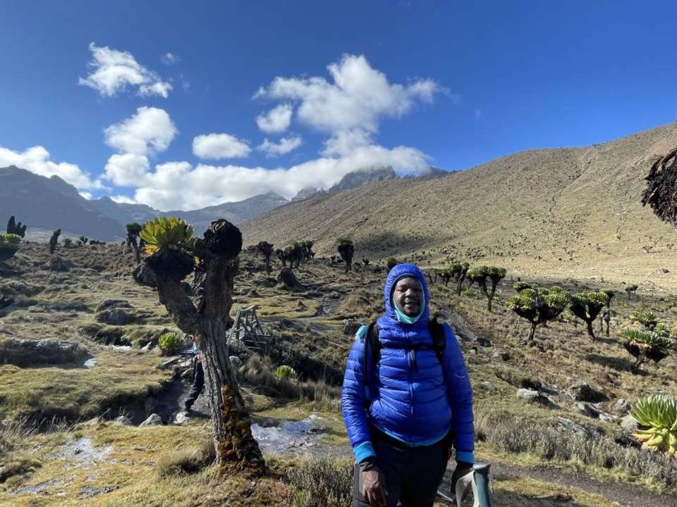 KILELE Challenge. 11 cancer survivors/caregivers climbed Mt. Kenya. Lenana Peak.