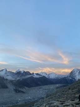 Review image by Phoebs Blakey for the trip title: Island Peak Climbing + Everest 3 High Passes Trek