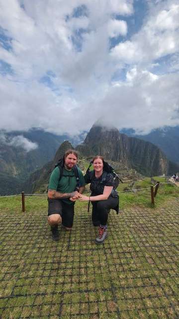 Review image by Tabitha for the trip title: Inca Trail to Machu Picchu 4 days with Vistadome Train