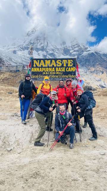 Review image by Monika Tellefsen for the trip title: Annapurna Base Camp Trek