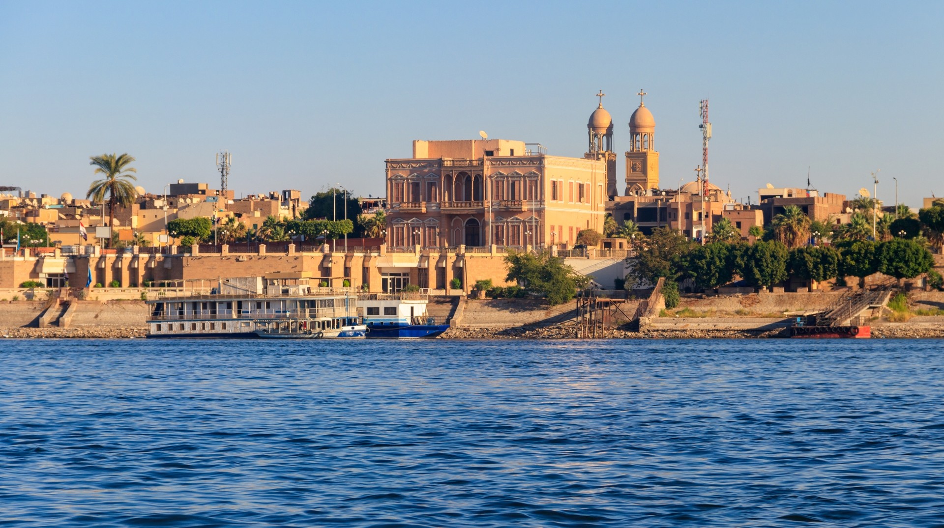 You can get this view of the Nile River while visiting Egypt in July.