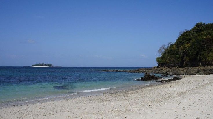 Explore the pristine beaches of the Pearl Islands in Panama.