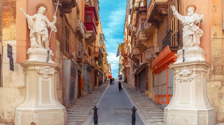 Explore the Maltese capital of Valetta during your 8 days in Malta.
