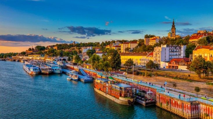 Visit the gorgeous harbor at Belgrade during your 5 days in Serbia.