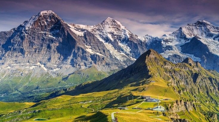 View Mount Eiger while spending 5 days in Switzerland.
