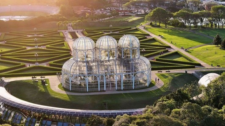 Botanical Garden at Curitiba is one of the top attractions in Brazil.