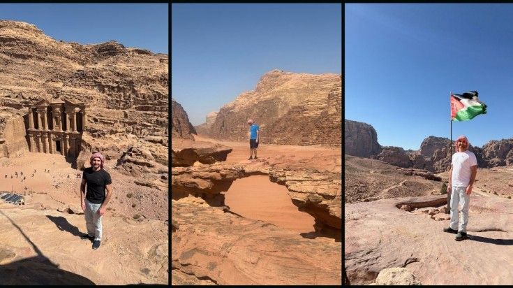 A glimpse into Nader's trip to Jordan in three pictures