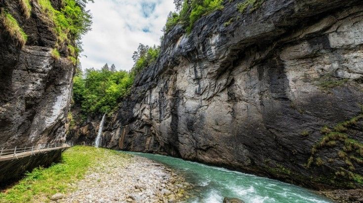 See Aare Gorge while spending 8 days in Switzerland.