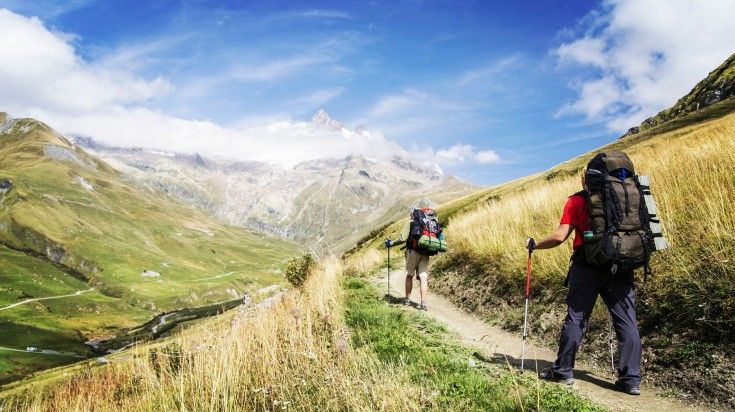 Hike to Mont Blanc during an 8-day trip to Switzerland.