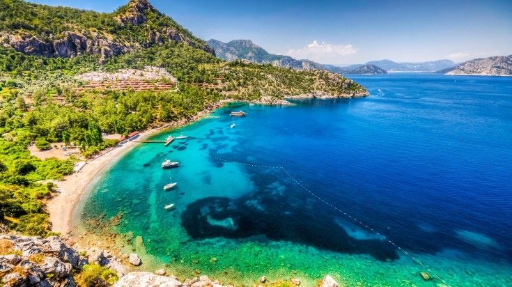 Visit Marmaris, a coastal destination, while spending 8 days in Turkey.